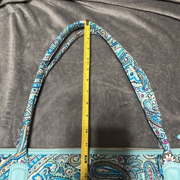 Vera Bradley North South Tote in Daisy Dot Paisley - Picture 8 of 10